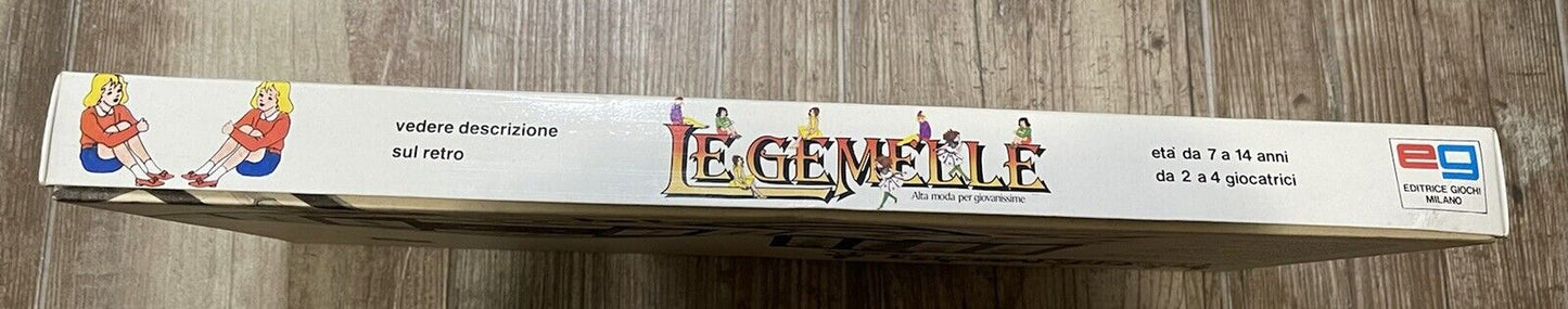 LE GEMELLE GIOCO IN SCATOLA EDITRICE GIOCHI MILANO 1983 VINTAGE