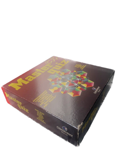 MASTER QUIZ GIOCO IN SCATOLA CLEMENTONI COMPLETO VINTAGE 1983