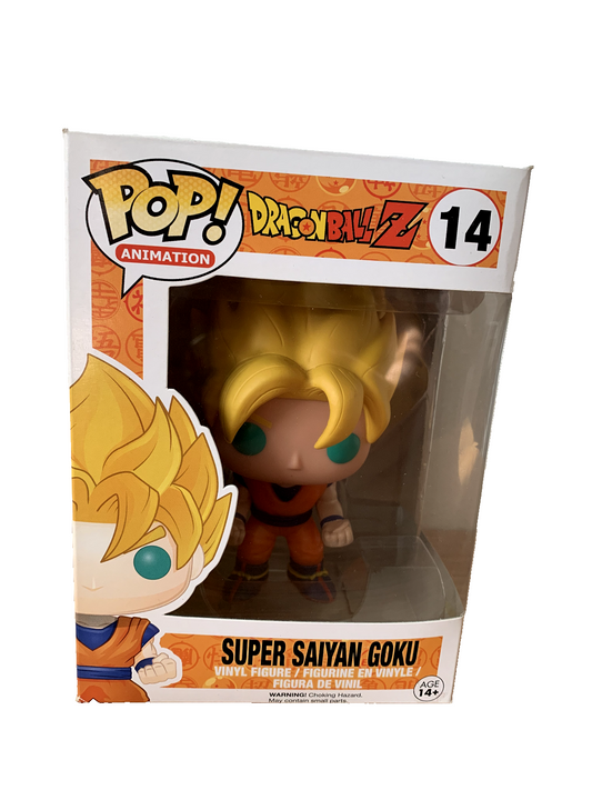 FUNKO POP! SUPER SAYAN GOKU 14 DRAGON BALL Z NUOVO E SIGILLATO