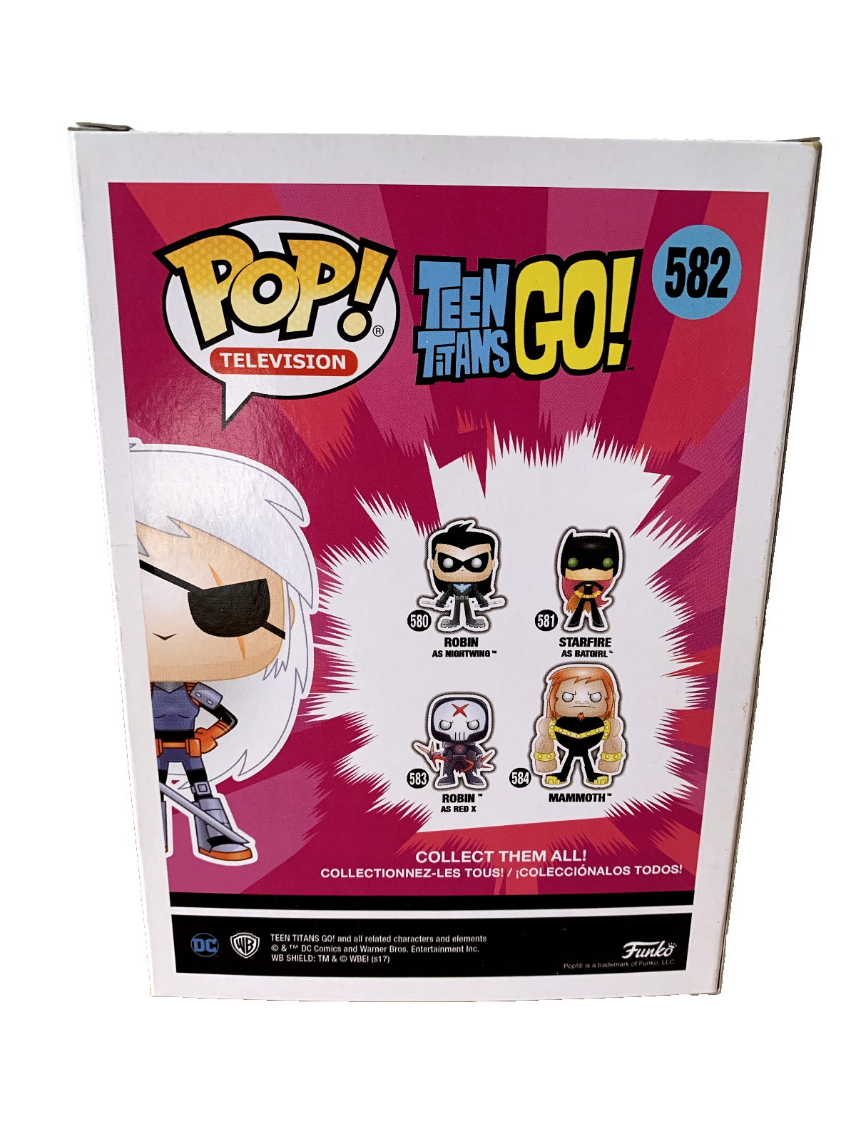 FUNKO POP! ROSE WILSON 582 TEEN TITAN GO NUOVO E SIGILLATO