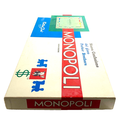 MONOPOLI IN LIRE GIOCO IN SCATOLA RETTANGOLARE EDITRICE GIOCHI COMPLETO VINTAGE