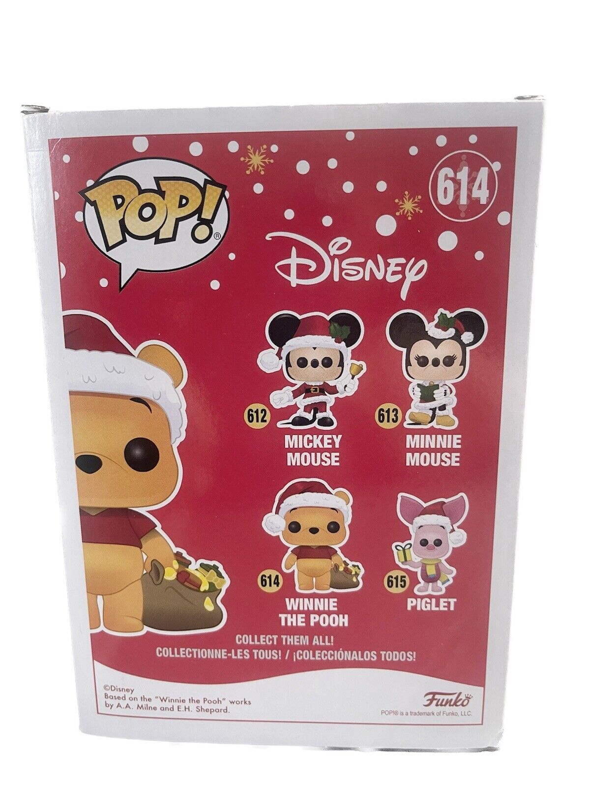 FUNKO POP! WINNIE THE POOH #614 DISNEY NUOVO SIGILLATO