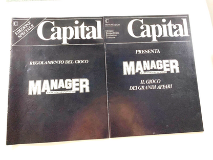 MANAGER GIOCO IN SCATOLA EG EDITRICE GIOCHI OTTIMO 100% COMPLETO 1980 VINTAGE