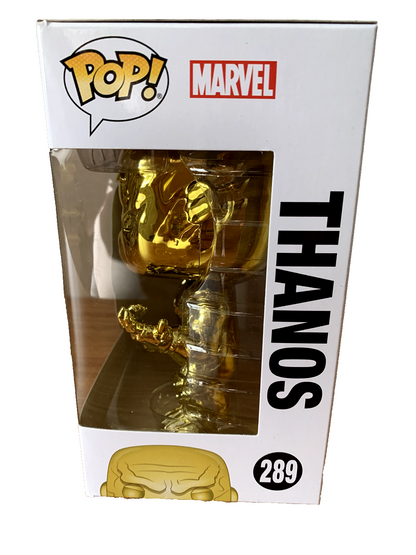 FUNKO POP! THANOS 289 GOLD AVENGERS NUOVO E SIGILLATO