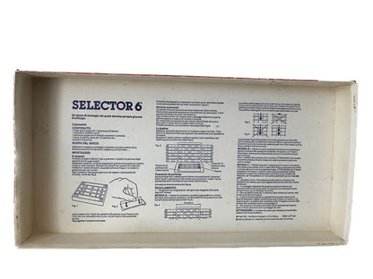 SELECTOR IL GIOCO DEI SEI CURSORI GIOCO IN SCATOLA 1982