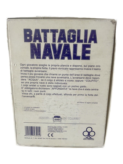 BATTAGLIA NAVALE POCKET GIOCO IN SCATOLA DAL NEGRO VINTAGE