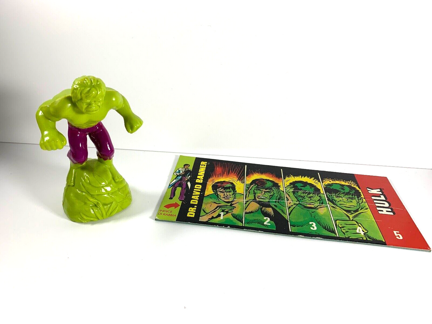 L'INCREDIBILE HULK GIOCO IN SCATOLA CLEMENTONI VINTAGE 1979 COMPLETO