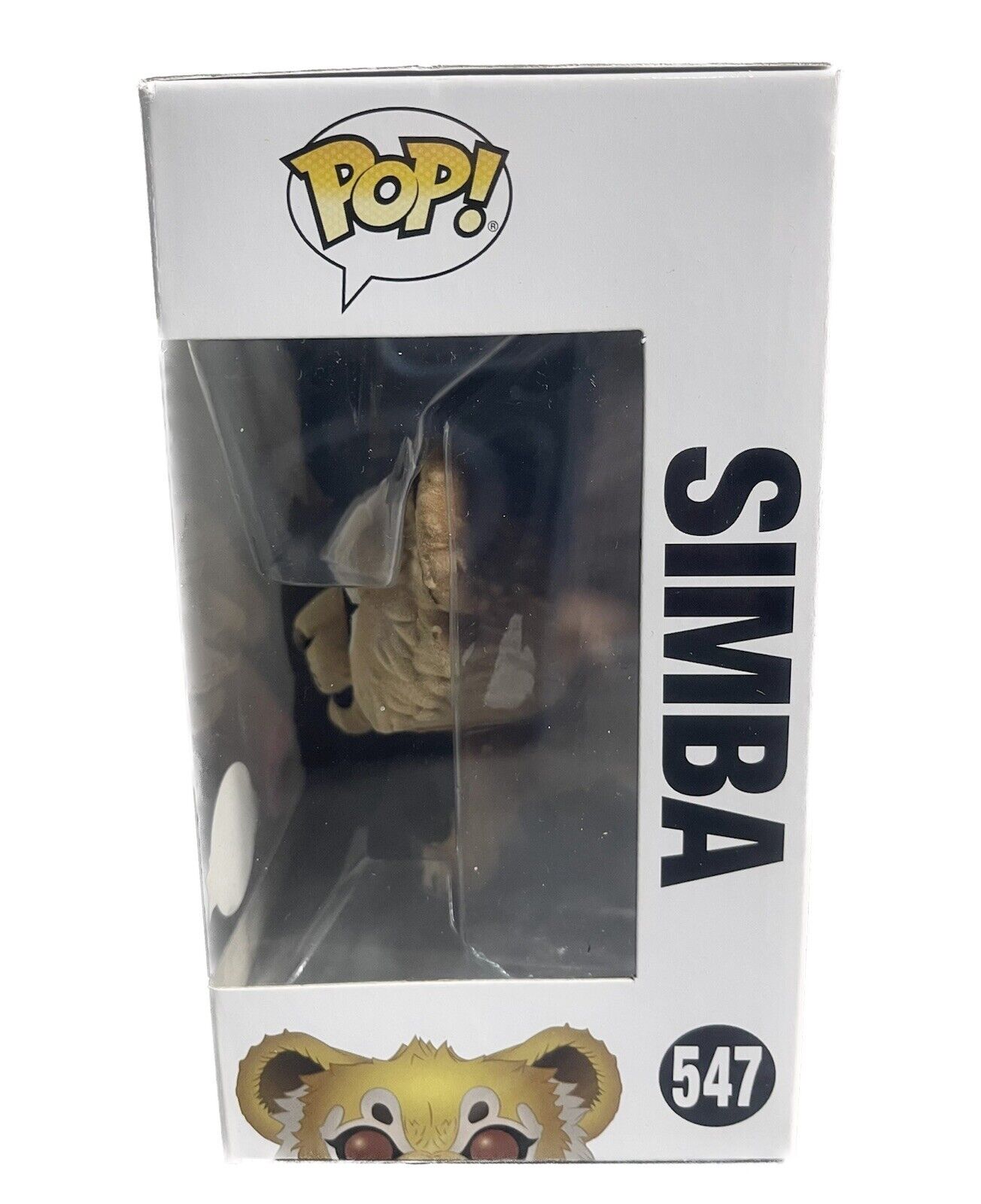 FUNKO POP! SIMBA #547 THE LION KING FLOCKED SPECIAL EDITION NUOVO SIGILLATO