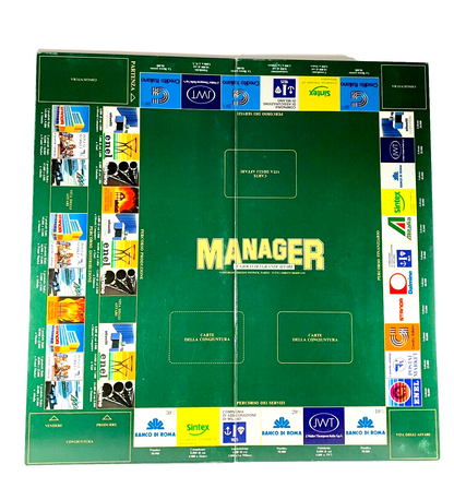 MANAGER GIOCO IN SCATOLA EG EDITRICE GIOCHI OTTIMO 100% COMPLETO 1980 VINTAGE