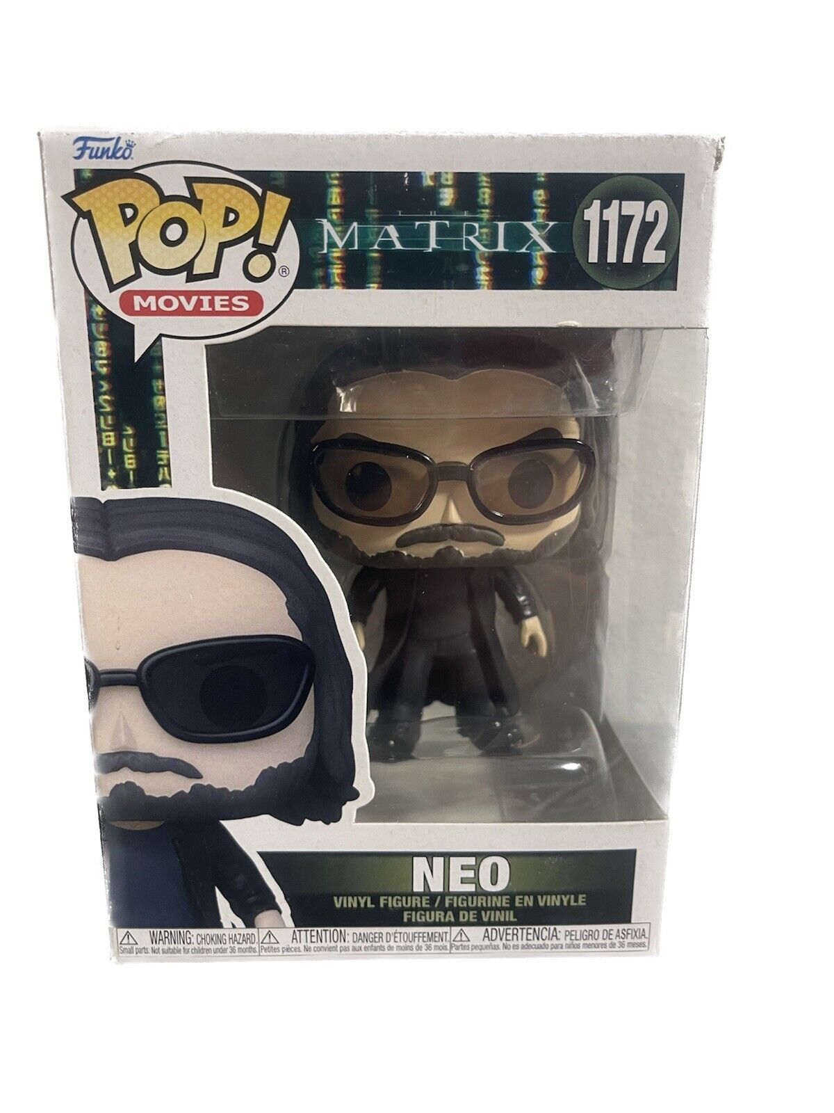 FUNKO POP! NEO 1172 MATRIX NUOVO E SIGILLATO