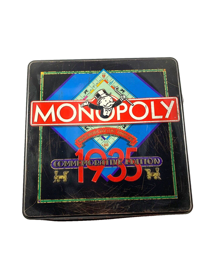 MONOPOLY 1935 GIOCO IN SCATOLA EDIZIONE COMMEMORATIVA 1985 VINTAGE COMPLETO