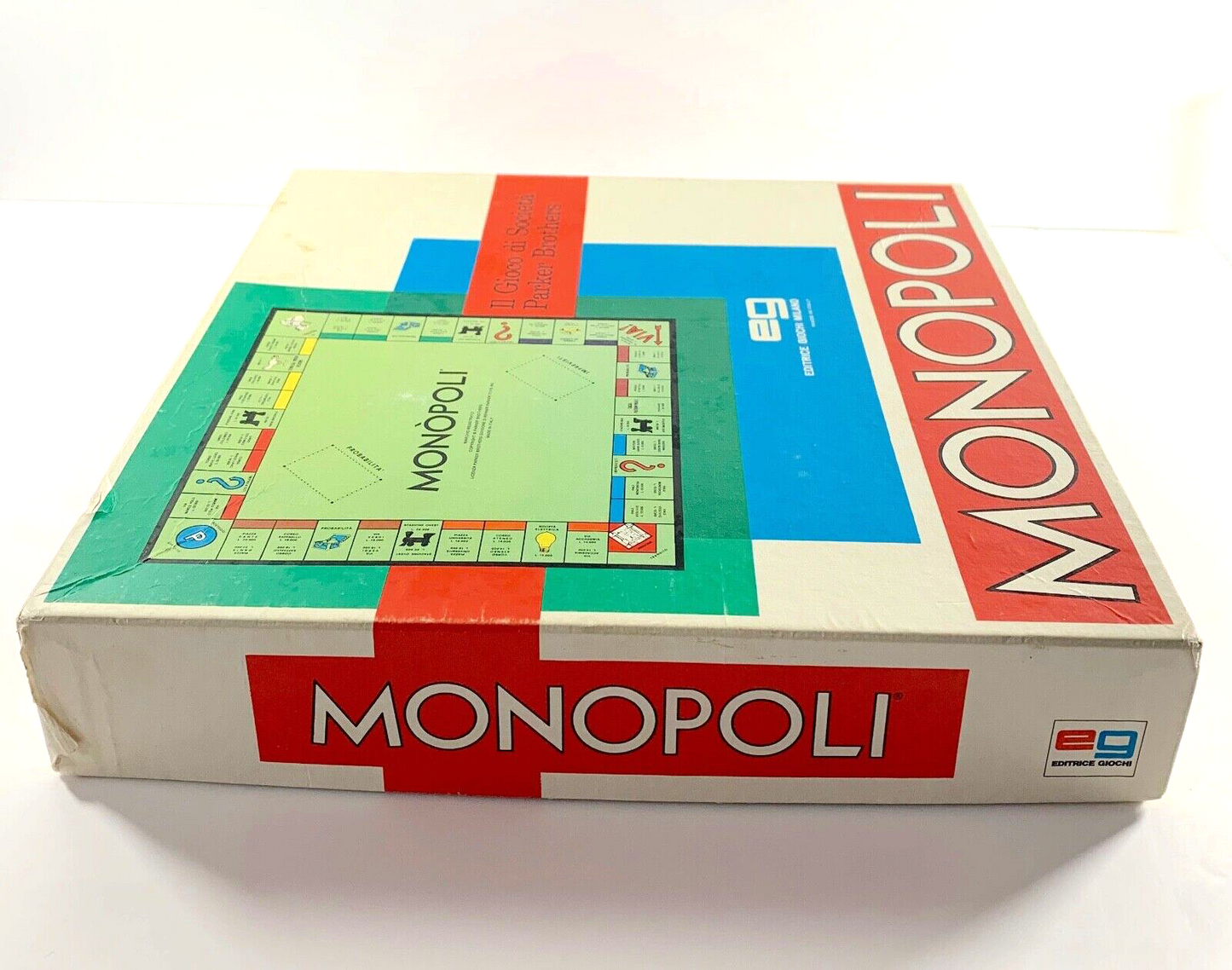 MONOPOLI IN LIRE GIOCO IN SCATOLA EG GIOCHI COMPLETO OTTIMO 1985 VINTAGE