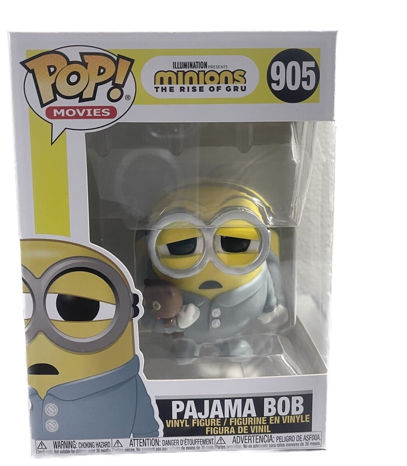 FUNKO POP! PAJAMA BOB #905 MINIONS NUOVO SIGILLATO