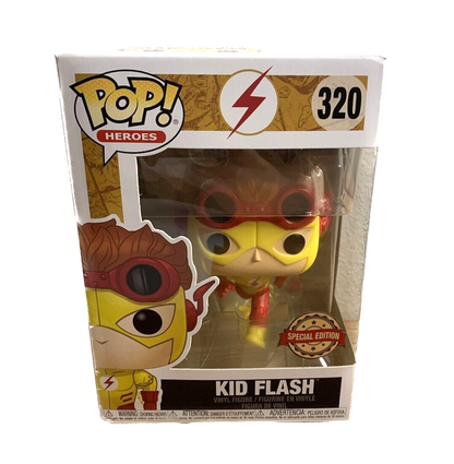 FUNKO POP! DC SUPER HEROES #320 KID FLASH 2020 SPECIAL EDITION