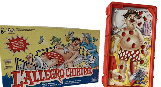 L'ALLEGRO CHIRURGO GIOCO IN SCATOLA 2014 HASBRO OTTIMO