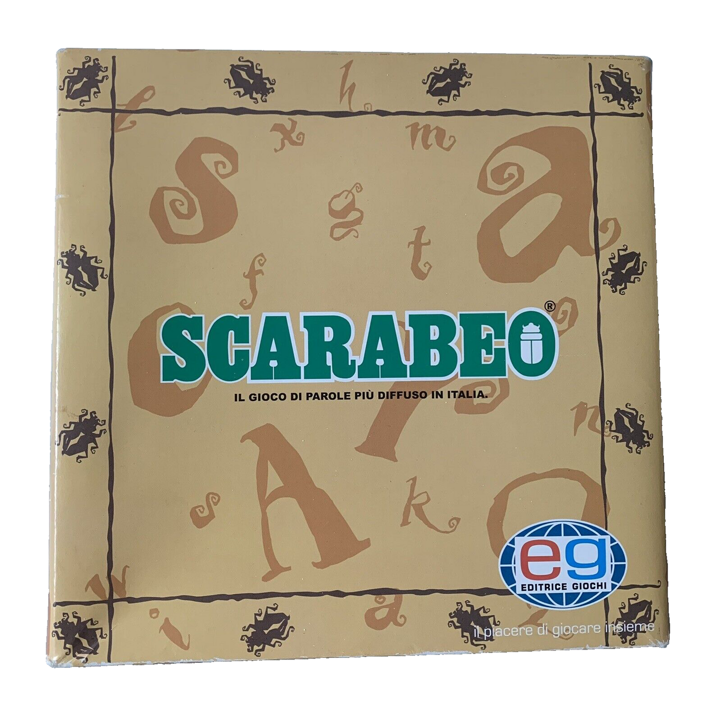 SCARABEO POCKET GIOCO IN SCATOLA EG EDITRICE GIOCHI MILANO