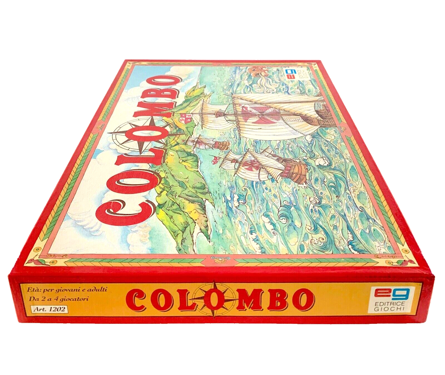 COLOMBO GIOCO IN SCATOLA EDITRICE GIOCHI VINTAGE 1991 COMPLETO