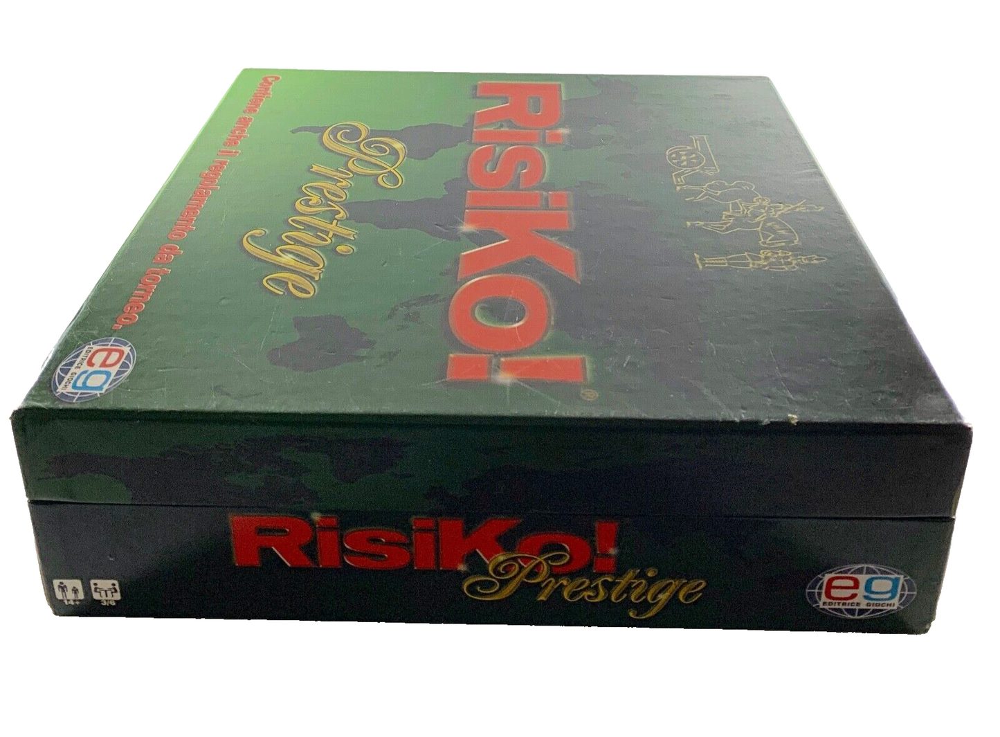 RISIKO! PRESTIGE GIOCO IN SCATOLA EDITRICE GIOCHI 100% COMPLETO OTTIMO 1999