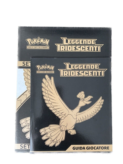 POKEMON SET ALLENATORE FUORICLASSE GUIDA+CARTONCINO LEGGENDE SOLE LUNA DRAGHI