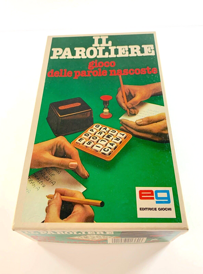 IL PAROLIERE GIOCO IN SCATOLA EG EDITRICE GIOCHI OTTIMO COMPLETO 1979 VINTAGE