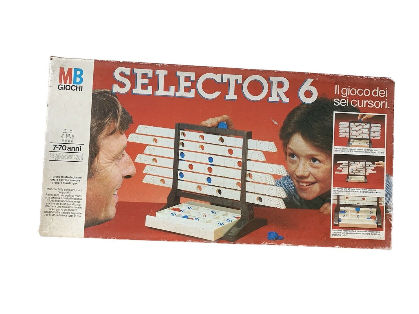 SELECTOR IL GIOCO DEI SEI CURSORI GIOCO IN SCATOLA 1982