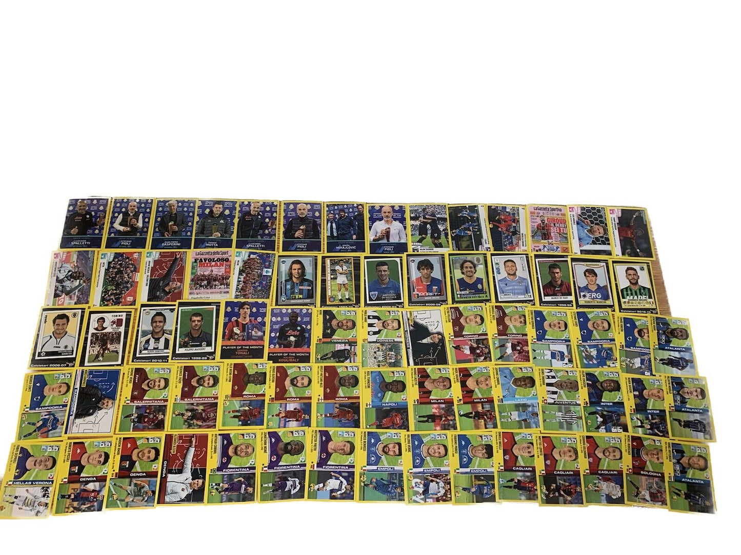 CALCIATORI PANINI 2021/2022 LOTTO 73 FIGURINE SPECIALE LOTTO INTERO