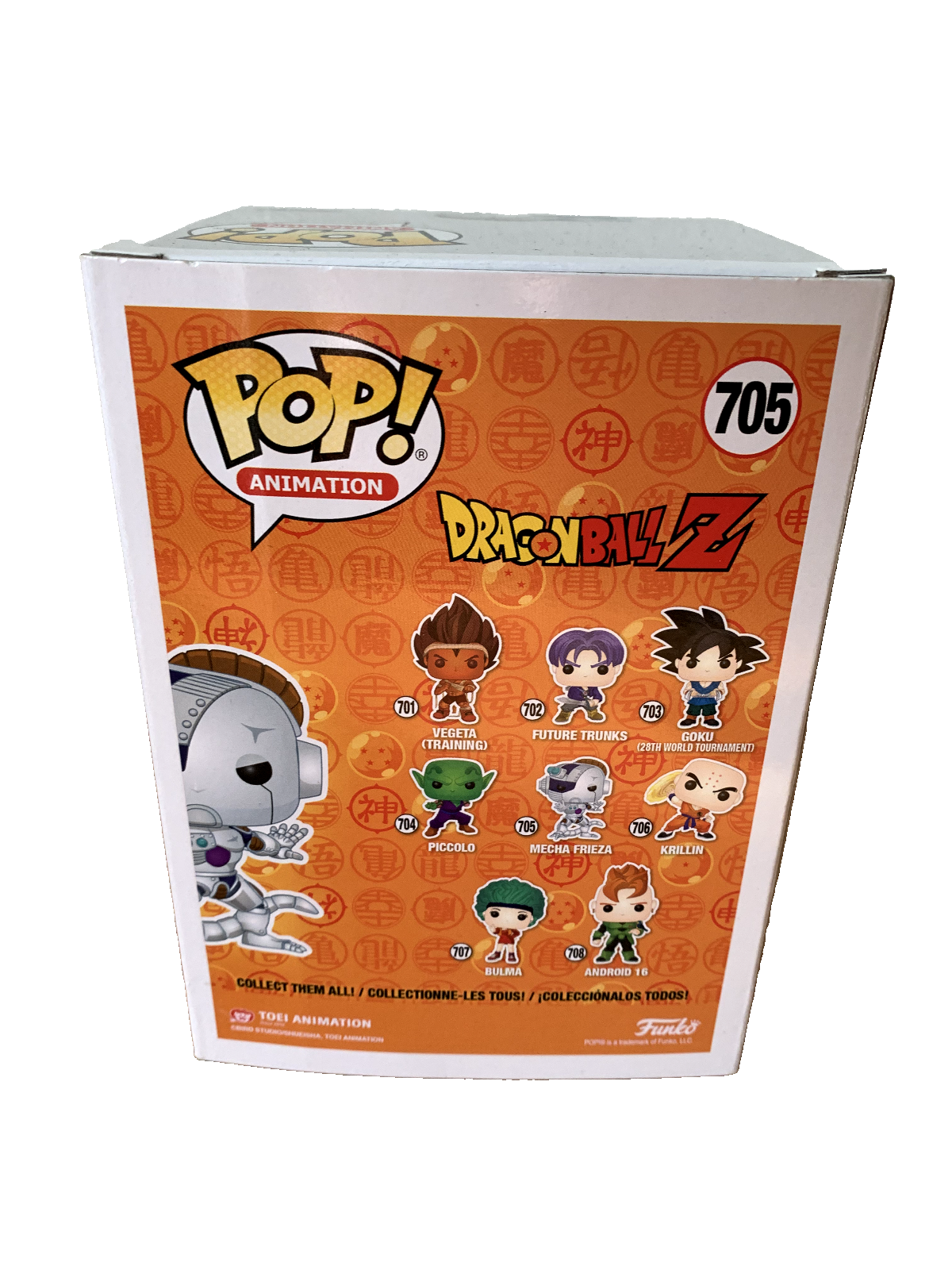 FUNKO POP! MECHA FRIEZA 705 DRAGON BALL Z ACTION FIGURE NUOVO E SIGILLATO