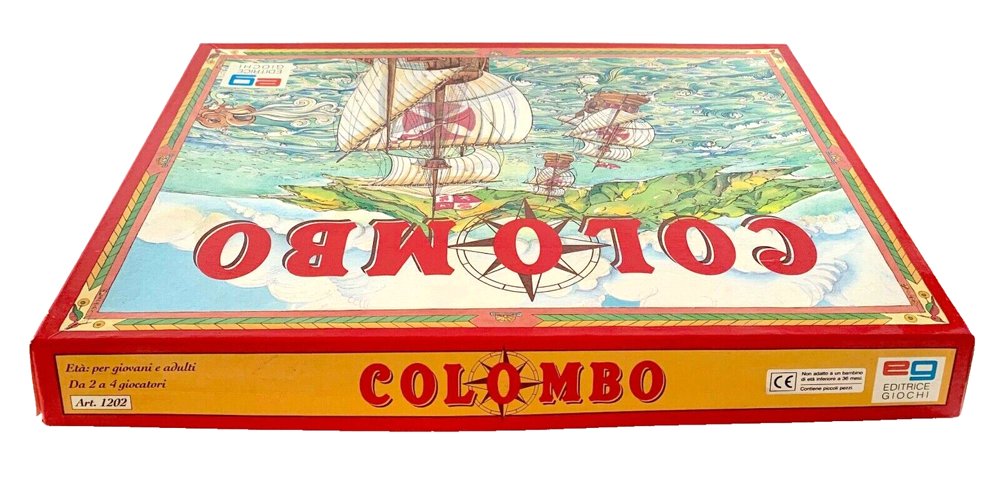 COLOMBO GIOCO IN SCATOLA EDITRICE GIOCHI VINTAGE 1991 COMPLETO