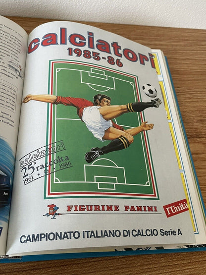 LIBRI RILEGATI L'UNITA' DAL 1961 AL 1994 I PRIMI 33 ANNI DI FIGURINE PANINI