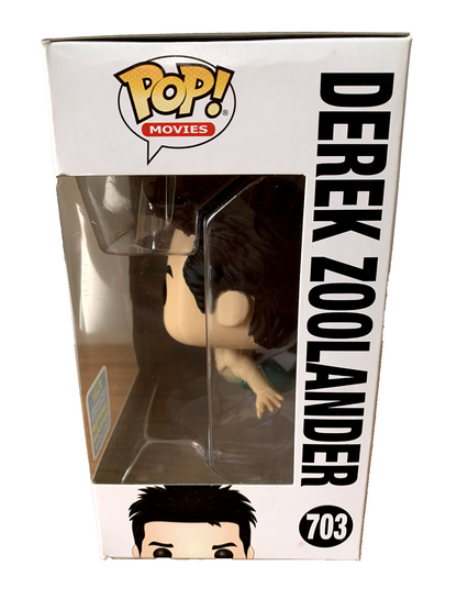 FUNKO POP! DEREK ZOOLANDER 703 ZOOLANDER LIMITED EDITION NUOVO E SIGILLATO