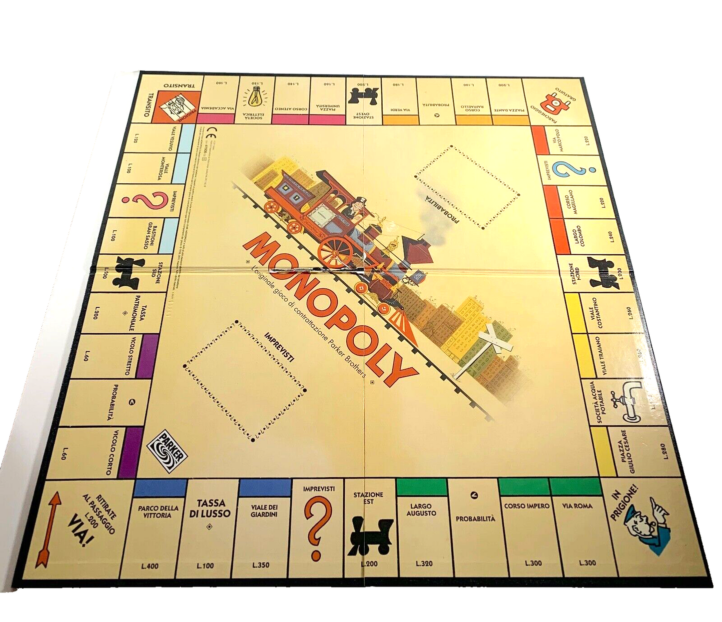 MONOPOLY NOSTALGIA GIOCO IN SCATOLA DI LATTA COMPLETO DELUXE EDITION HASBRO