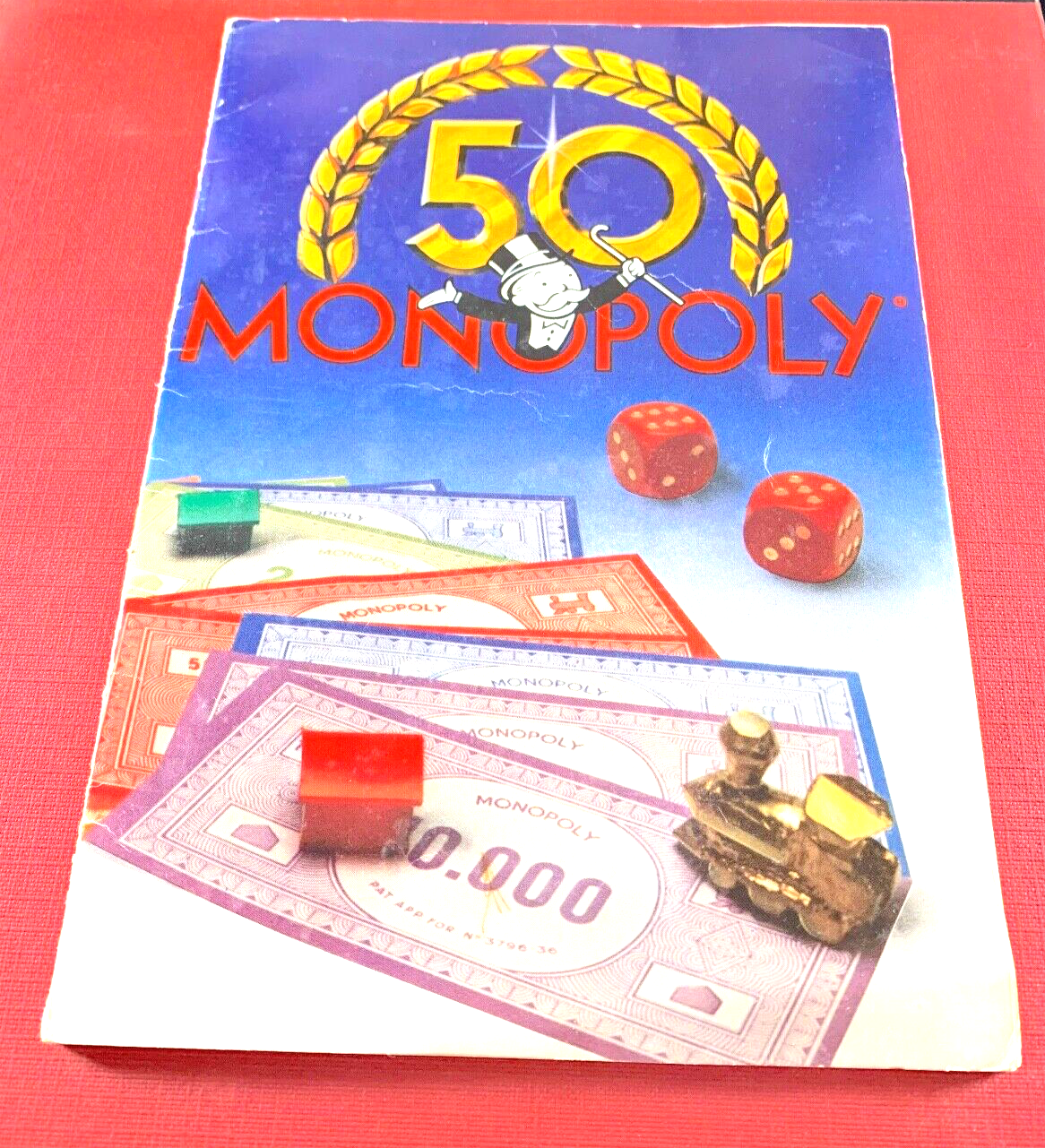 MONOPOLY 1935 GIOCO IN SCATOLA EDIZIONE COMMEMORATIVA 1985 VINTAGE COMPLETO