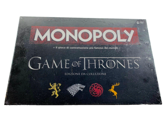 MONOPOLY GAME OF THRONES GIOCO IN SCATOLA HASBRO OTTIMO NUOVO IMBALLATO