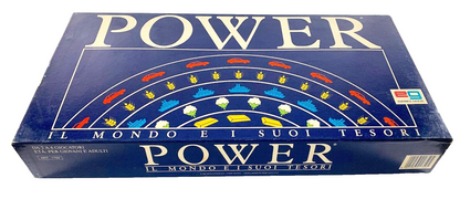 POWER IL MONDO E I SUOI TESORI GIOCO IN SCATOLA EG GIOCHI 1982 VINTAGE COMPLETO