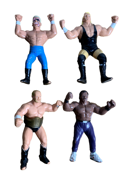 WWF WRESTLING LOTTO BUTCH REED SID VICIOUS STING BARRY WINDHAM GALOOB 1990